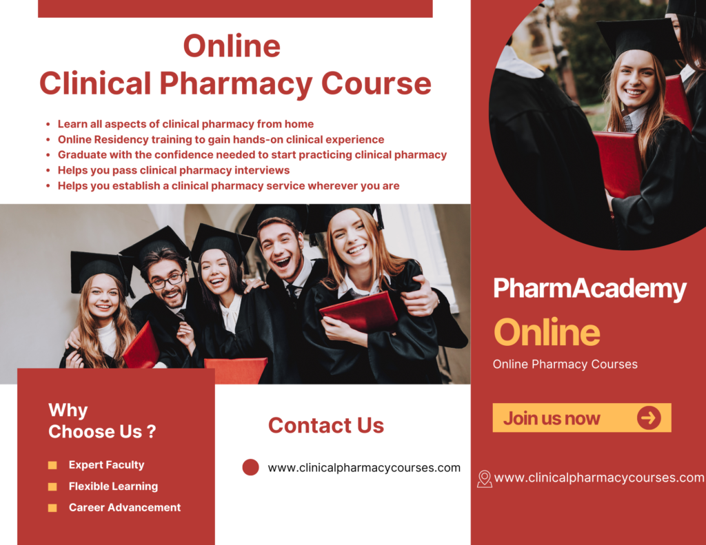 online clinical pharmacy program