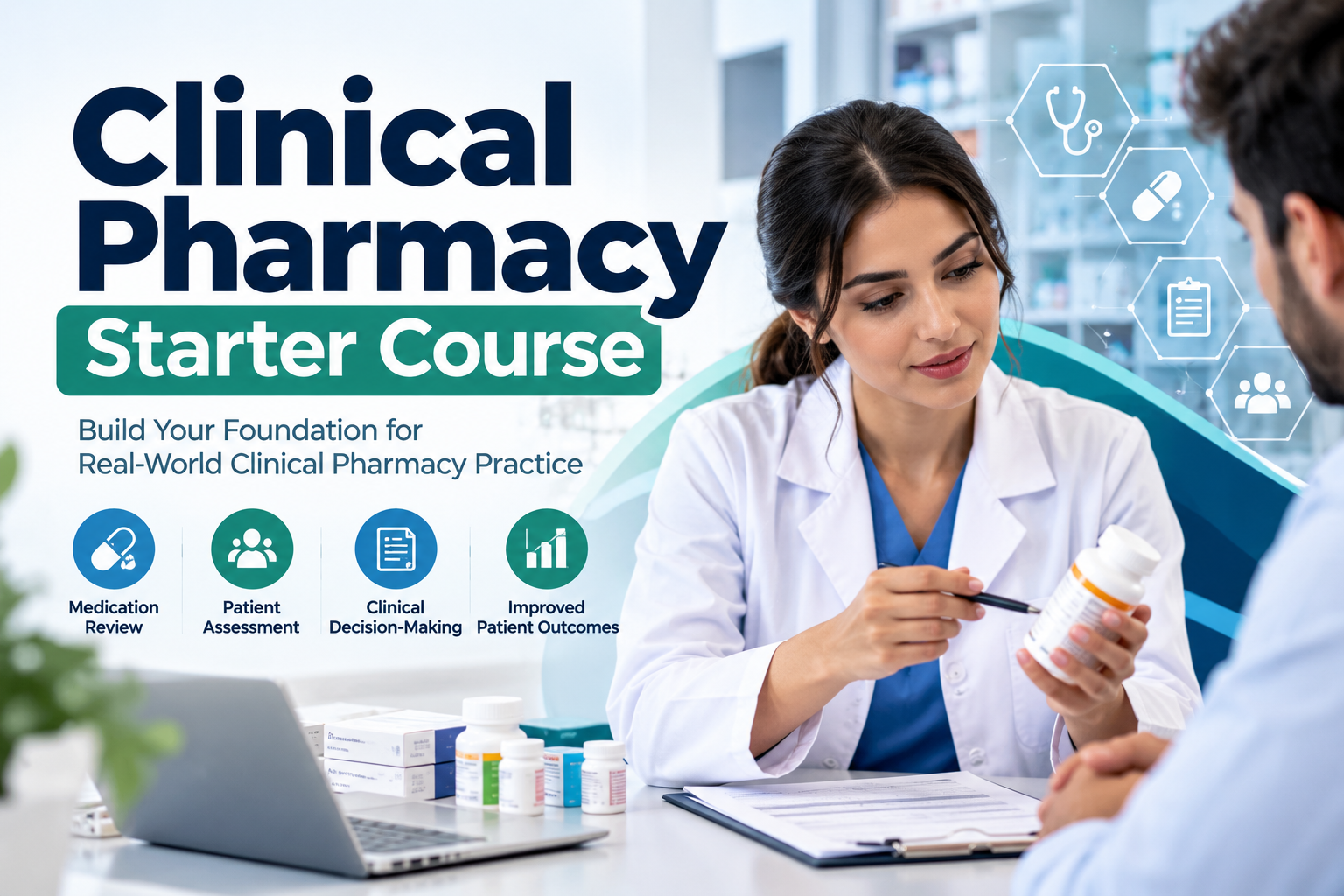 clinical pharmacy course for beginners